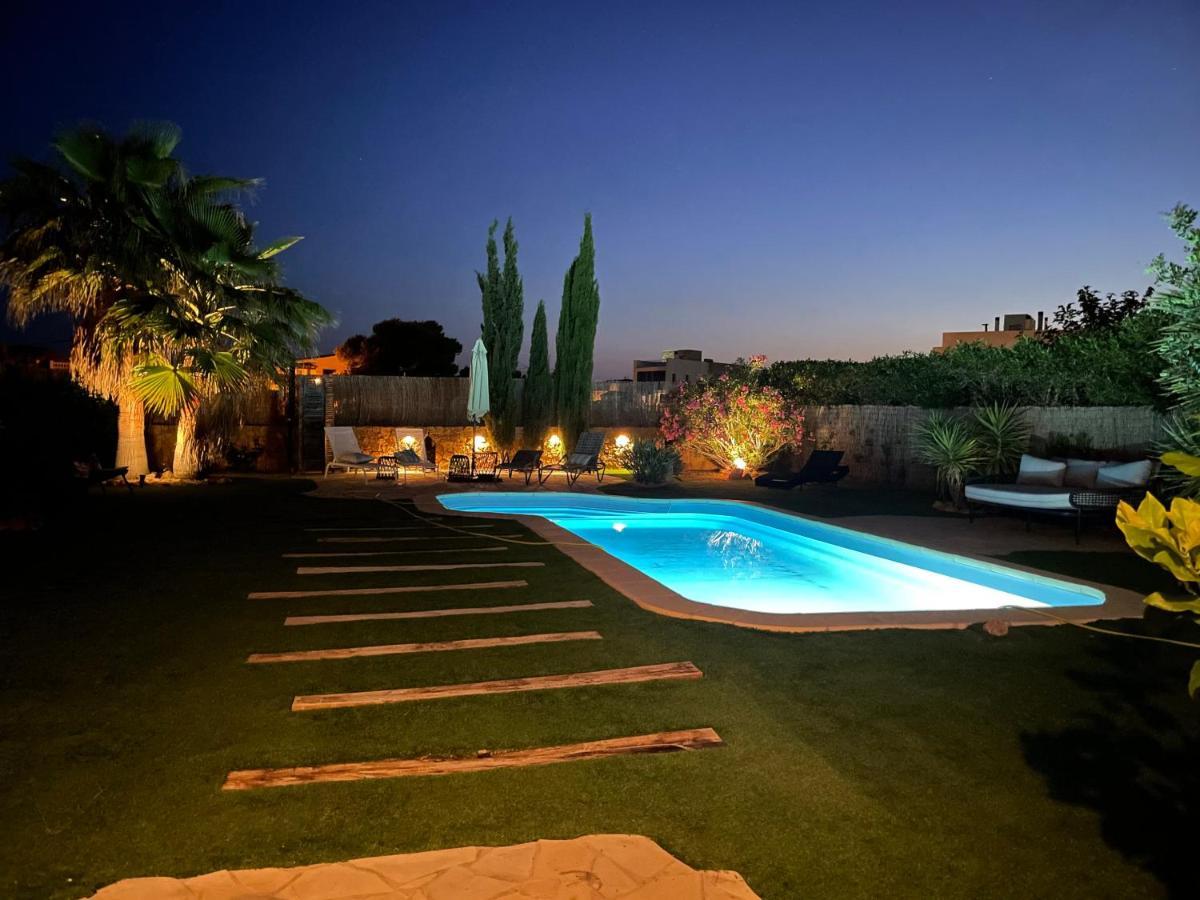 Villa 15 - Beachhouse Luxury Villa - 300M Beach - Wifi - Klima Sa Ràpita Extérieur photo