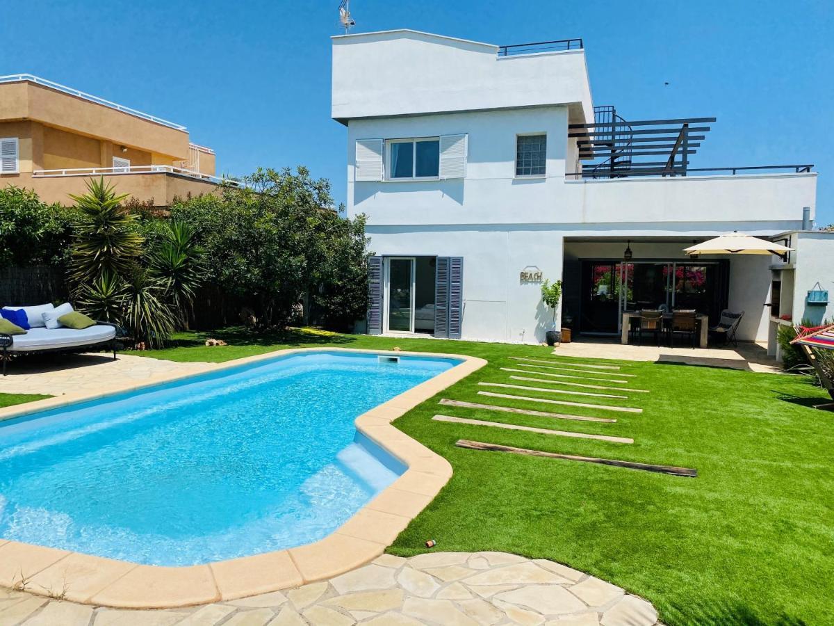 Villa 15 - Beachhouse Luxury Villa - 300M Beach - Wifi - Klima Sa Ràpita Extérieur photo